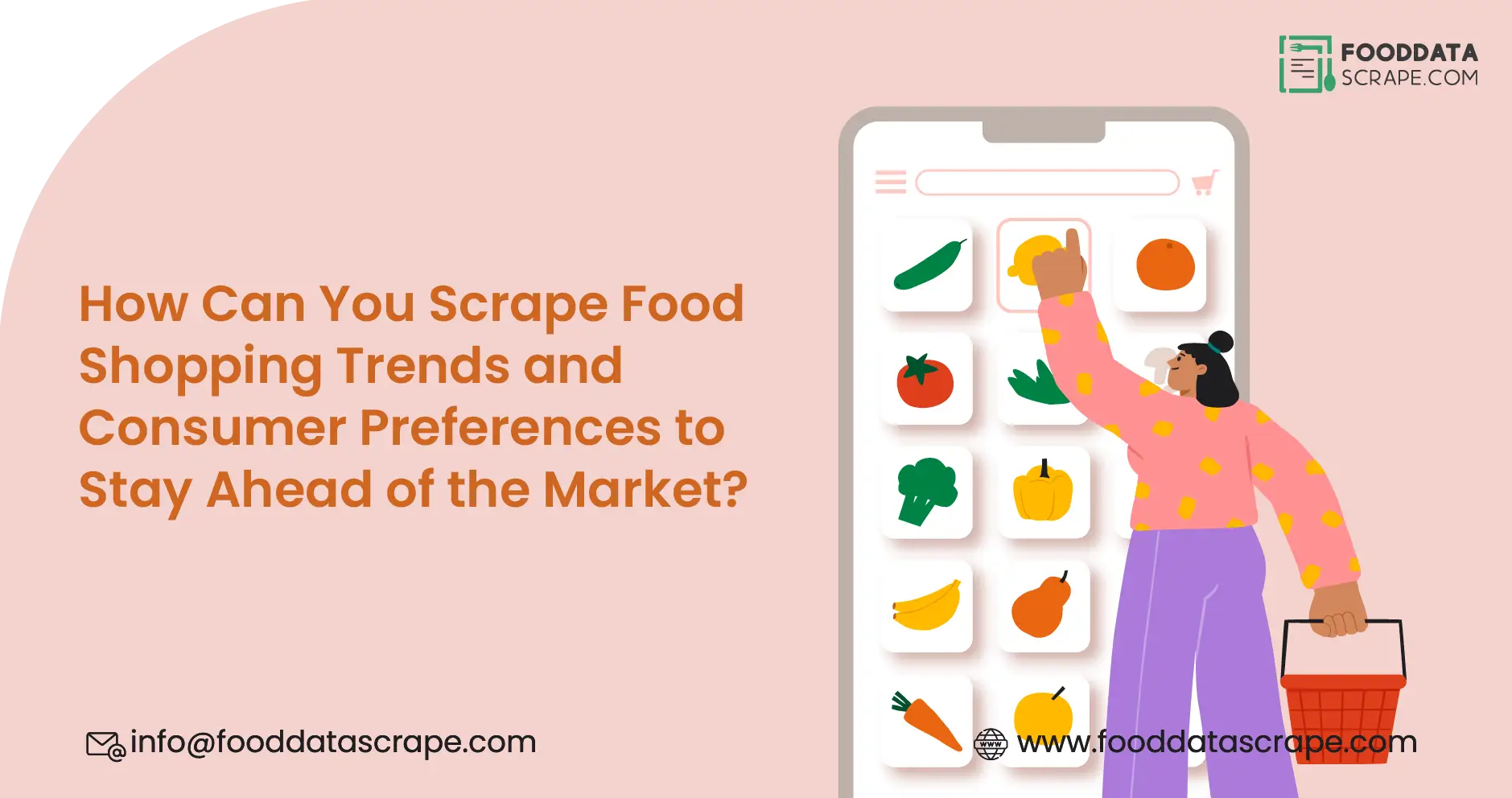 How Can You Scrape Food Shopping Trends and Consumer Preferences to Stay Ahead of the Market?